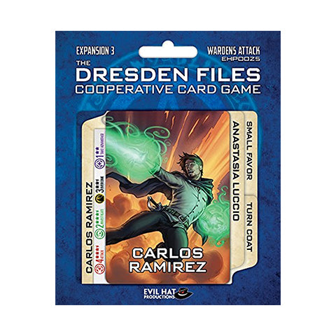 Dresden Files Cooperative Card Game - Wardens Attack Expansion