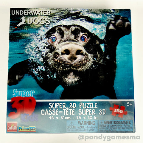 Puzzle: 3D: Underwater Dogs 150pc