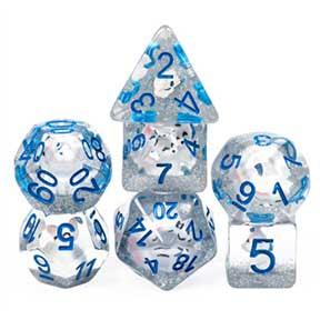 UD Creature Inclusion Standard Dice Set | Fox (Arctic)