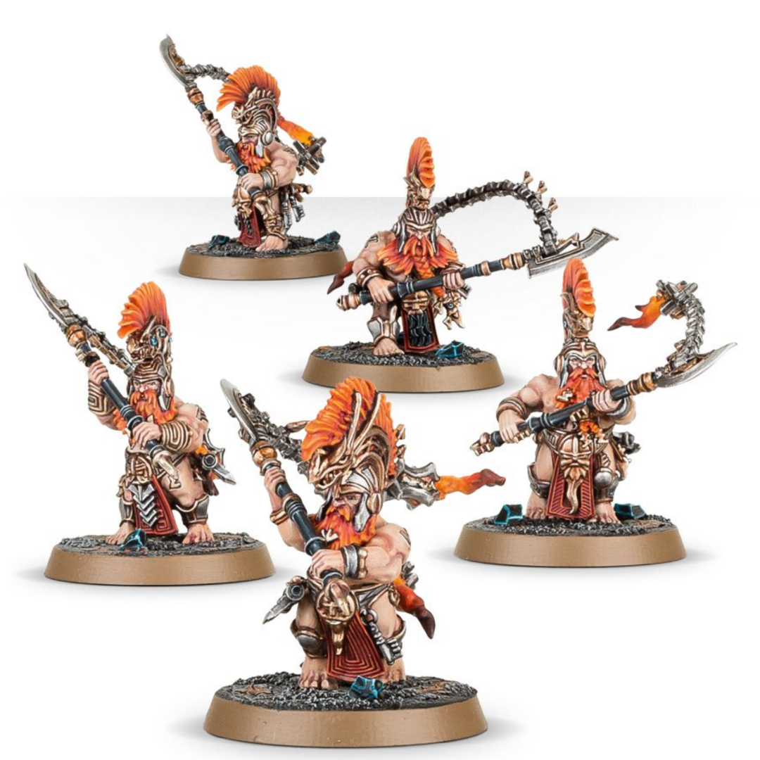 Hearth-guard Berzerkers - Fyreslayers - Warhammer Age of Sigmar