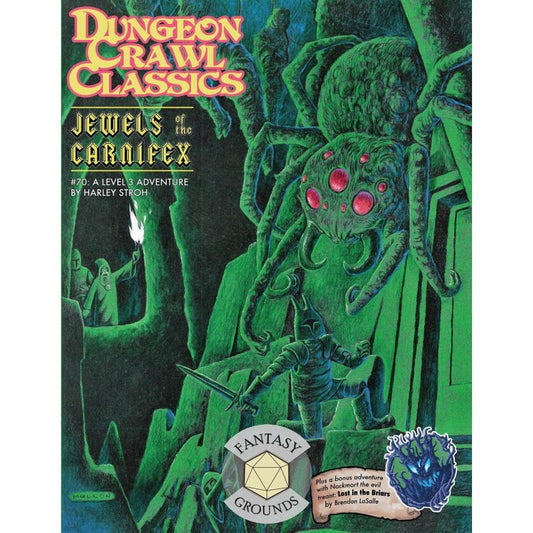 Dungeon Crawl Classics #70: Jewels of the Carnifex – Module for Fantasy Grounds