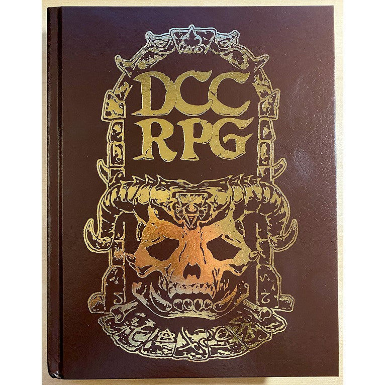 Dungeon Crawl Classics: Demon Skull Reissue Hardcover Core Rulebook DCC