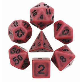 HD Opaque Standard Dice Set | Ancient Clay