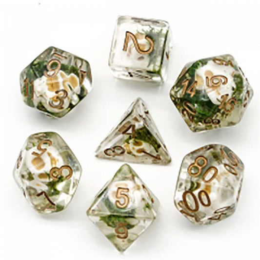 UD Object Inclusion Standard Dice Set | Skull (Druid)