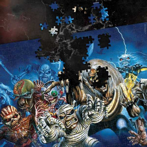 Puzzle: Iron Maiden - Faces of Eddie 1000pcs