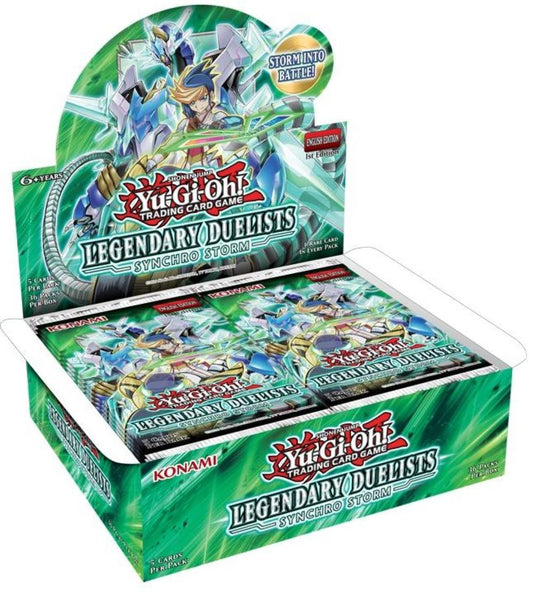 Yu-Gi-Oh! Legendary Duelists Synchro Storm Booster Box