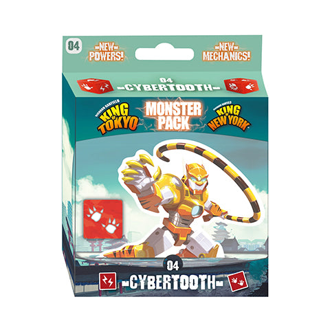 King of Tokyo Monster Pack Cybertooth #4