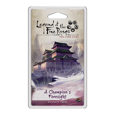 Legend of the Five Rings LCG: A Champion's Foresight Dynasty Pack