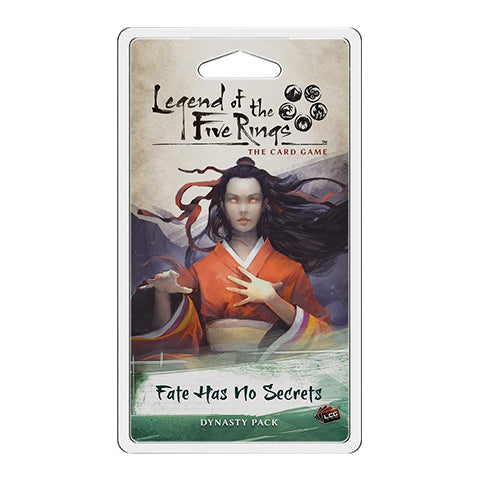 Legend of the Five Rings LCG: Fate Has No Secrets Dynasty Packs