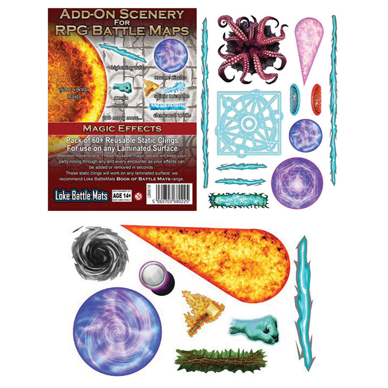 Add-On Scenery for RPG Maps:  Magic Effects [LBM019]