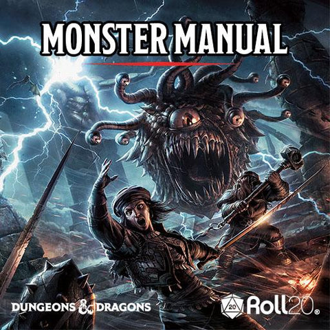 Desprecio Maryanne Jones Etapa D&D 5E: Monster Manual
