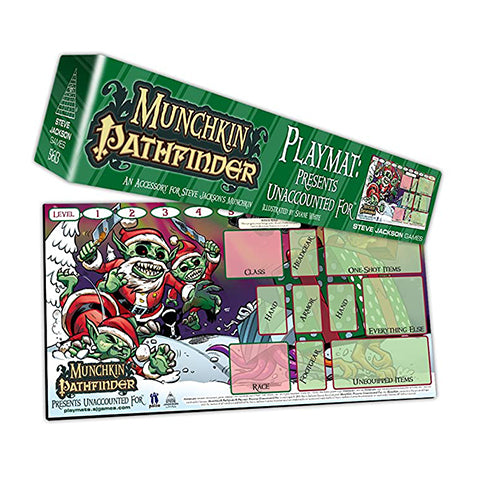 SPO Only: Munchkin: Pathfinder - Playmat "Presents Unaccounted For"
