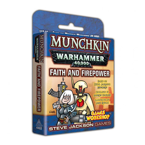 Sale: Munchkin: WH 40K: Faith & Firepower