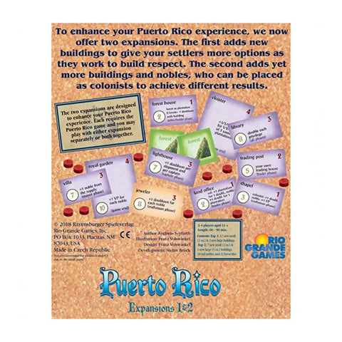 Puerto Rico Expansions 1 & 2