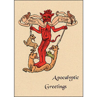 Apocalyptic greetings Greeting Card