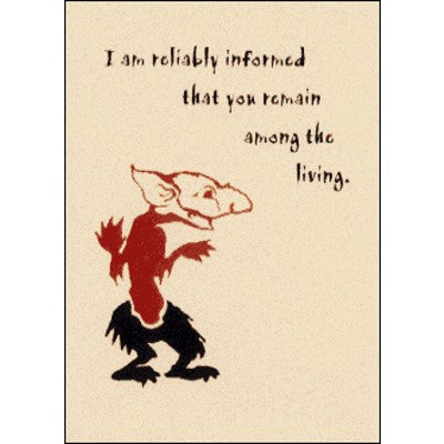 Celebration Card | Reliably Informed