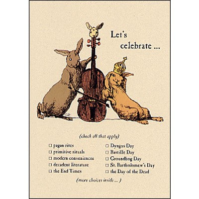 Celebration Card | Pagan Rites