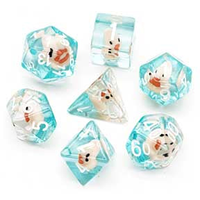 UD Creature Inclusion Standard Dice Set | Duck (Pink)