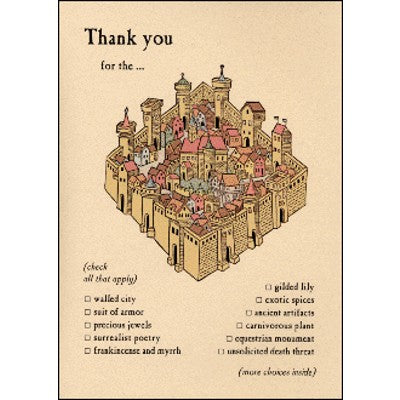 Gratitude Card | Walled City