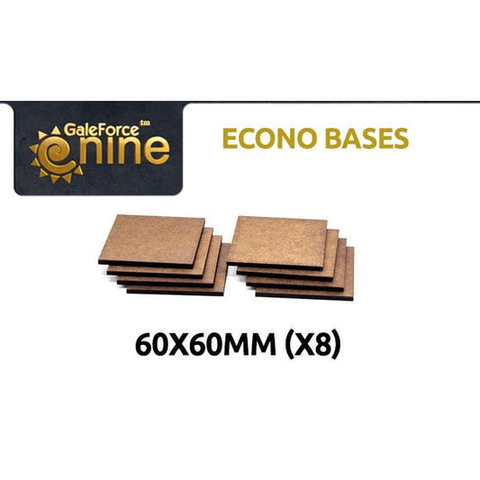 Econo Bases: 32mm Round (30)