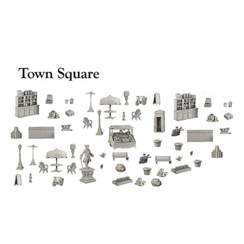 TerrainCrate: Town Square [MGCTC180]