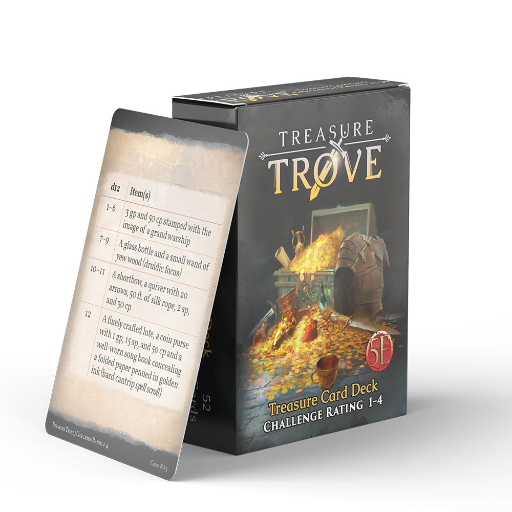 Treasure Deck CR 1-4