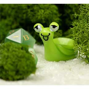 UD Dice Pet | Snail - Green