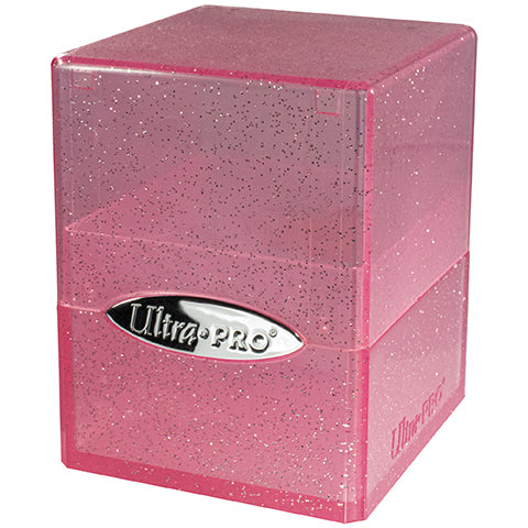 Ultra Pro Satin Cube Glitter Pink