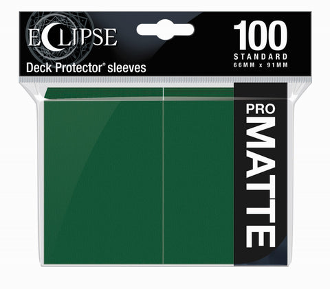 Ultra Pro Sleeves Eclipse Matte Forest Green 100-Count