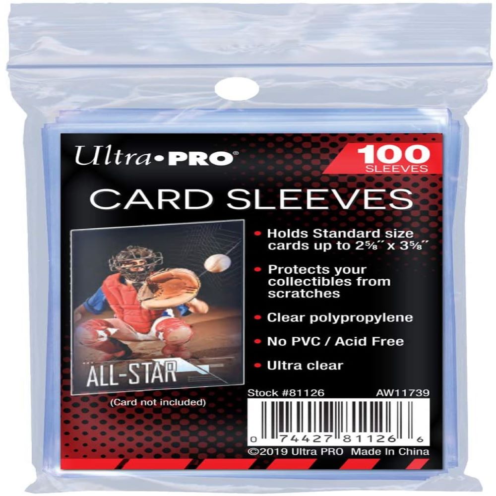 Ultrapro 2 5/8 X 3 5/8 Card Soft Sleeves