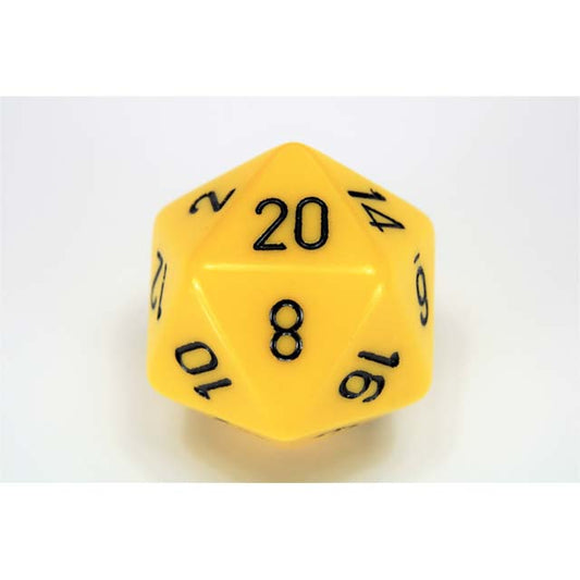 1D20 Opaque | Yellow