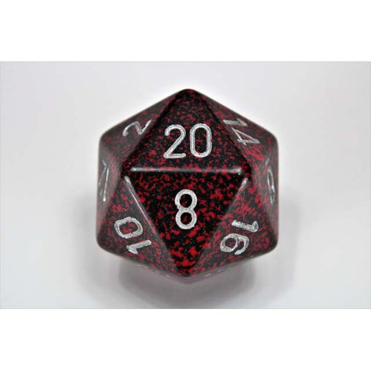 1D20 Speckled | Silver Volcano