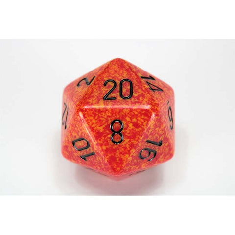 Speckled 34mm d20 Fire [CHXXS2021]