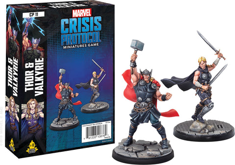 sale - Marvel: Crisis Protocol - Thor and Valkyrie Character Pack