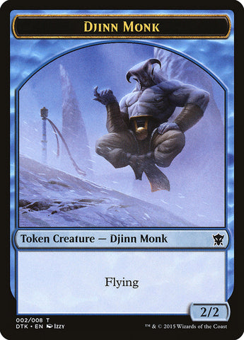 Djinn Monk [Dragons of Tarkir Tokens]