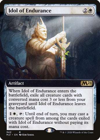Idol of Endurance (Extended) [Core Set 2021]