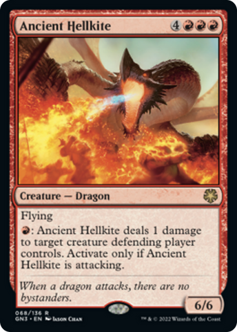 Ancient Hellkite [Game Night: Free-for-All]