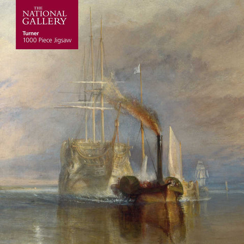 Adult Jigsaw Puzzle National Gallery Turner: Fighting Temeraire: 1000-Piece Jigsaw Puzzles