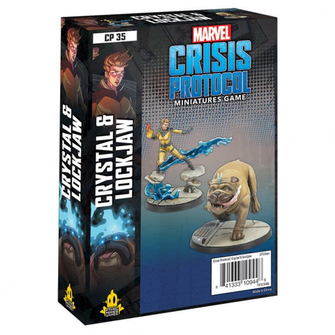 sale - Marvel Crisis Protol: Crystal & Lockjaw Pack