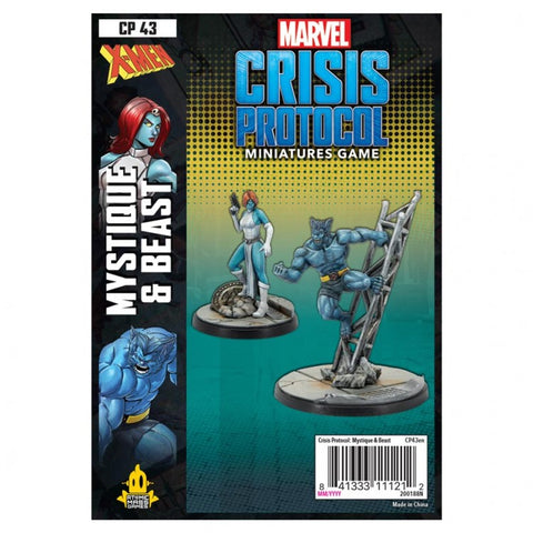 Sale - Marvel Crisis Protocol: Beast and Mystique Pack