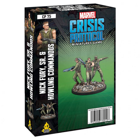 Marvel Crisis Protocol: Nick Fury SR. & Commandos Character Pack
