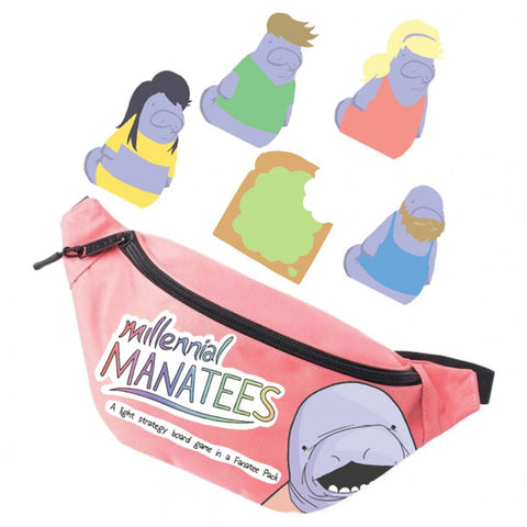 Sale Millenial Manatees: Board Game in a Fanatee Pack