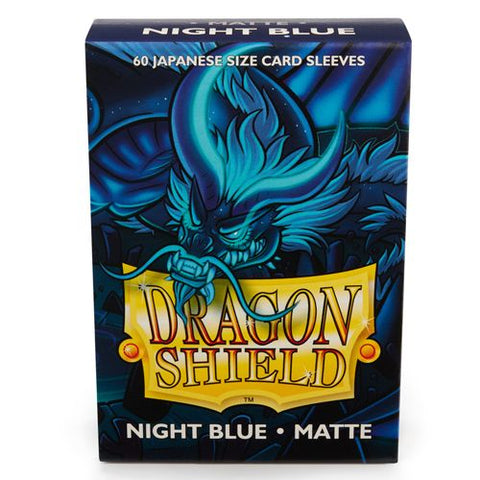 Dragon Shield Sleeves: Japanese Matte Night Blue Box of 60
