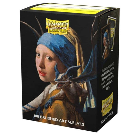 Dragon Shield 100 Count Box Brushed Art Sleeve Girl with the Pearl Earring