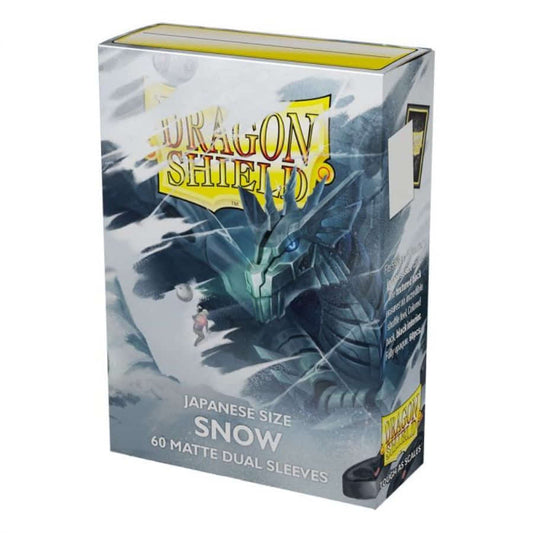 Dragon Shield 100CT Box Deck Protectors MINI Dual Matte Snow