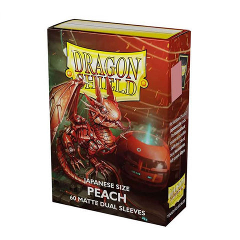 Dragon Shield 60CT Mini Matte Peach