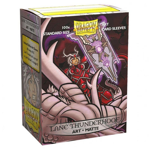 Deck Protector: Dragon Shield: Art: Matte Lane Thunderhoof (100)