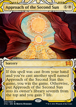 Approach of the Second Sun (Etched Foil) [Strixhaven Mystical Archive]