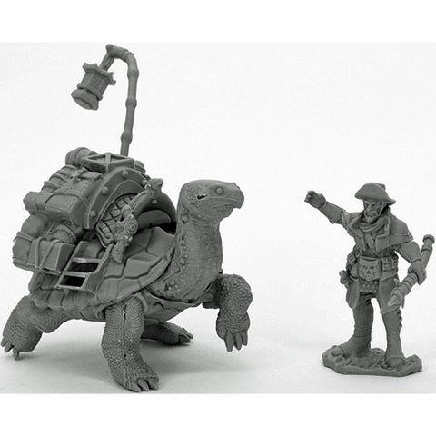 Dreadmere Tortoise & Drayman [Reaper 44053]