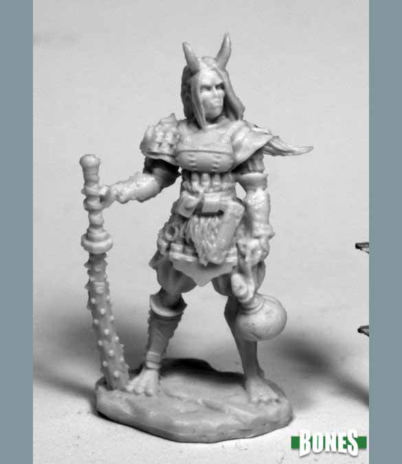 Female Oni tiefling alchemist [Reaper 77486]